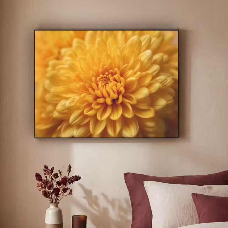 Art Frame - Geel - Chrysant - Zachtheid — 3