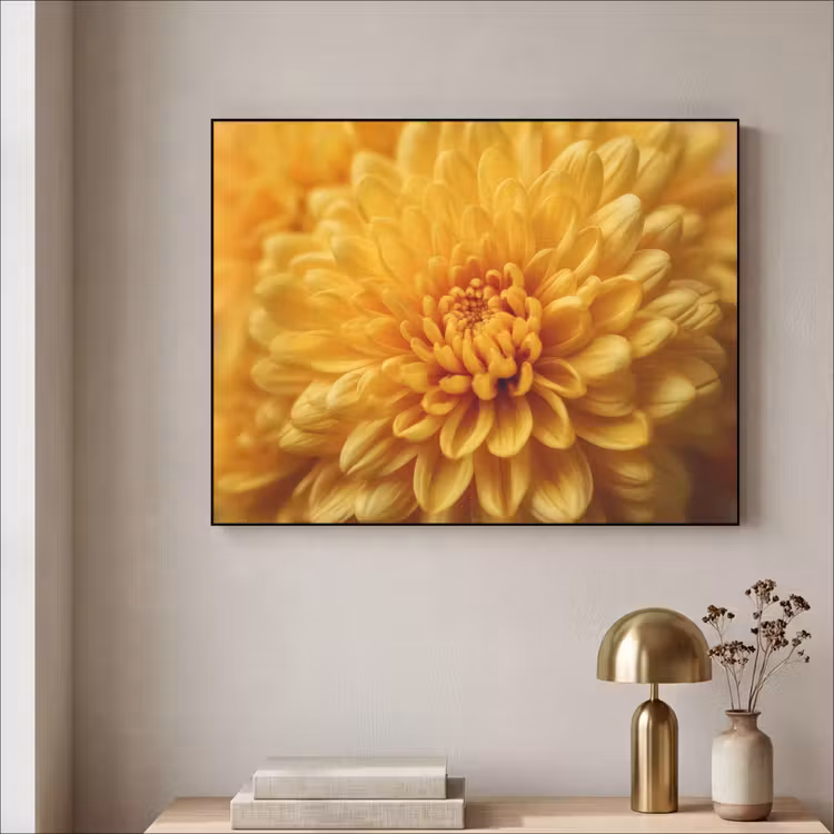Art Frame - Geel - Chrysant - Zachtheid — 5