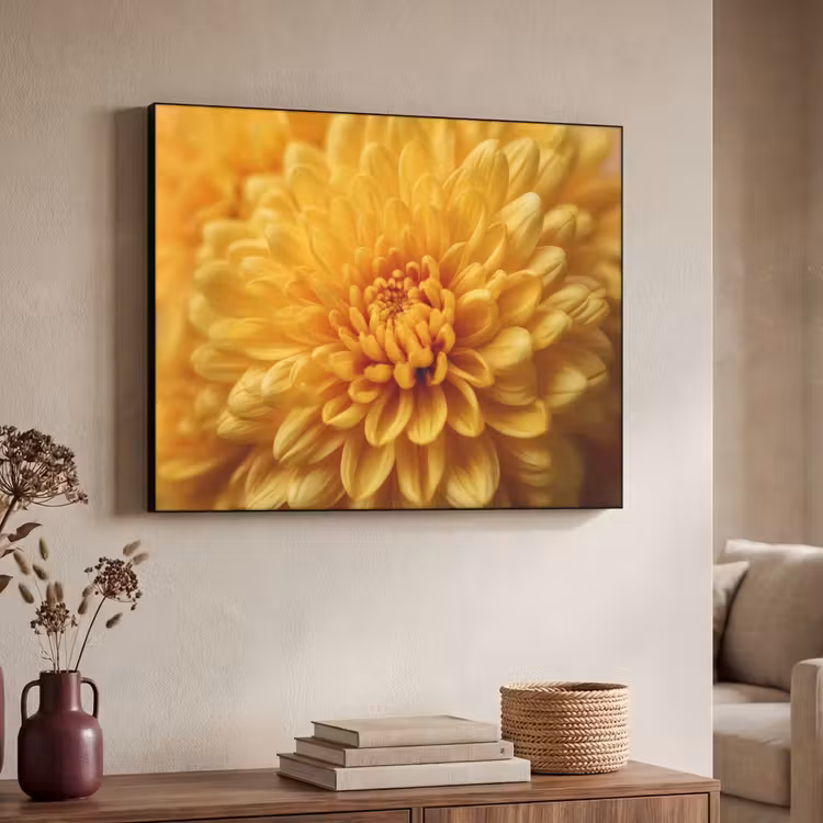 Art Frame - Geel - Chrysant - Zachtheid — 7