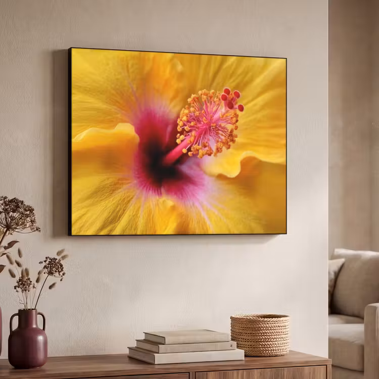 Art Frame - Geel - Hibiscus - Tropisch — 7