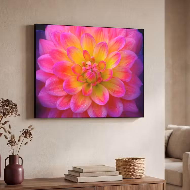Art Frame - Roze - Dahlia - Kleurrijk — 7