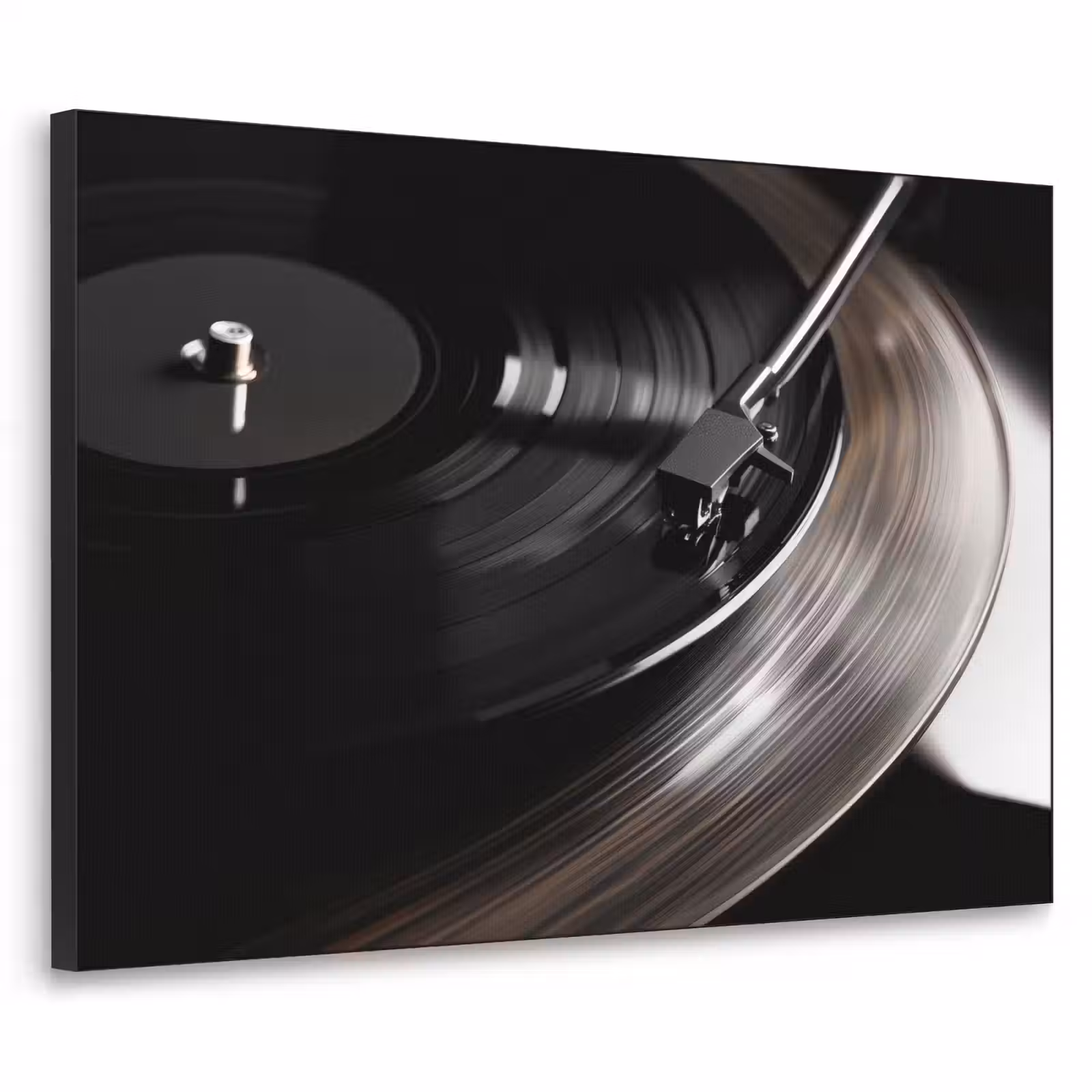 Art Frame - Close-up - Vinylplaat - Platenspeler - Zwart — 1