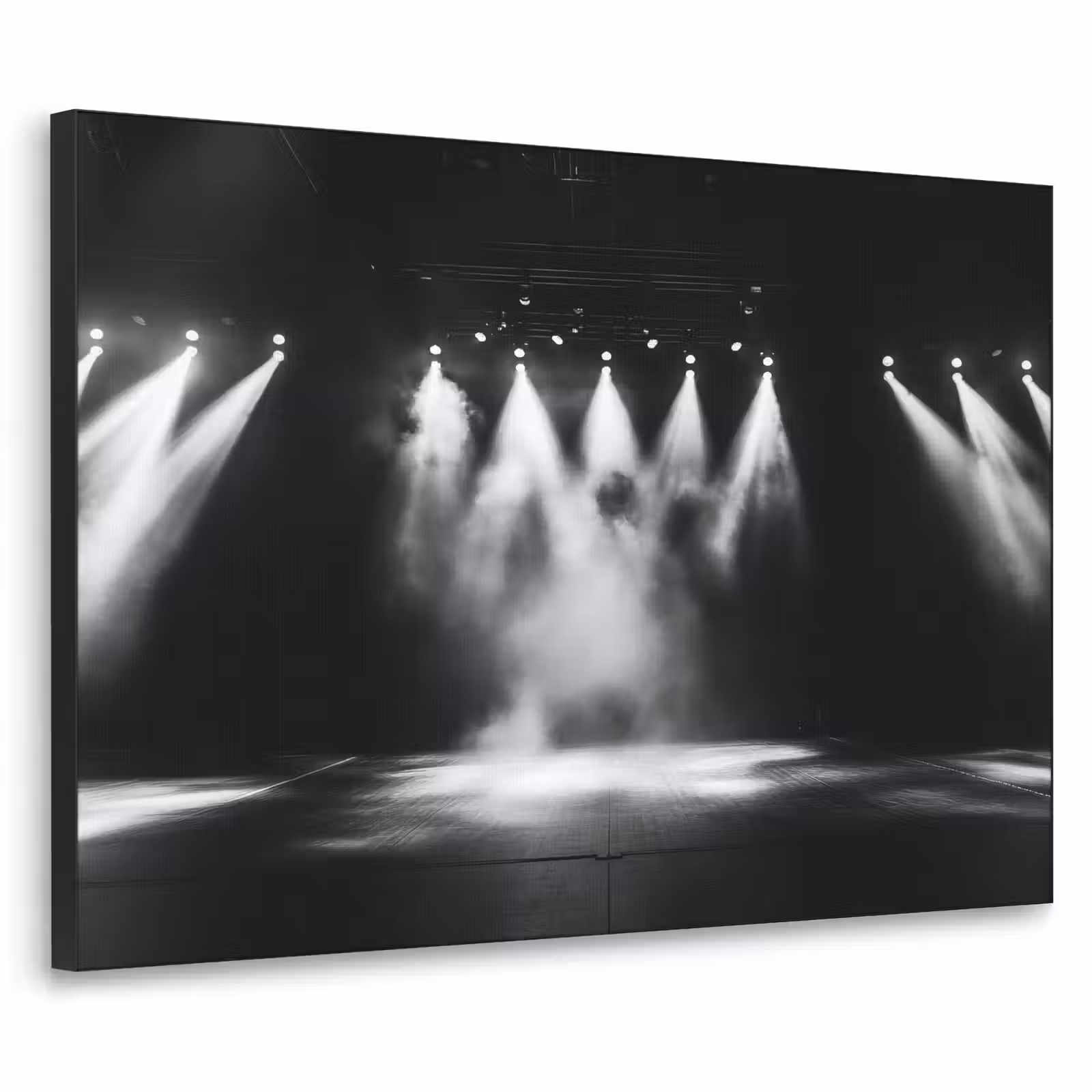 Art Frame - Theaterzaal - Mist - Spotlights - Zwart — 1