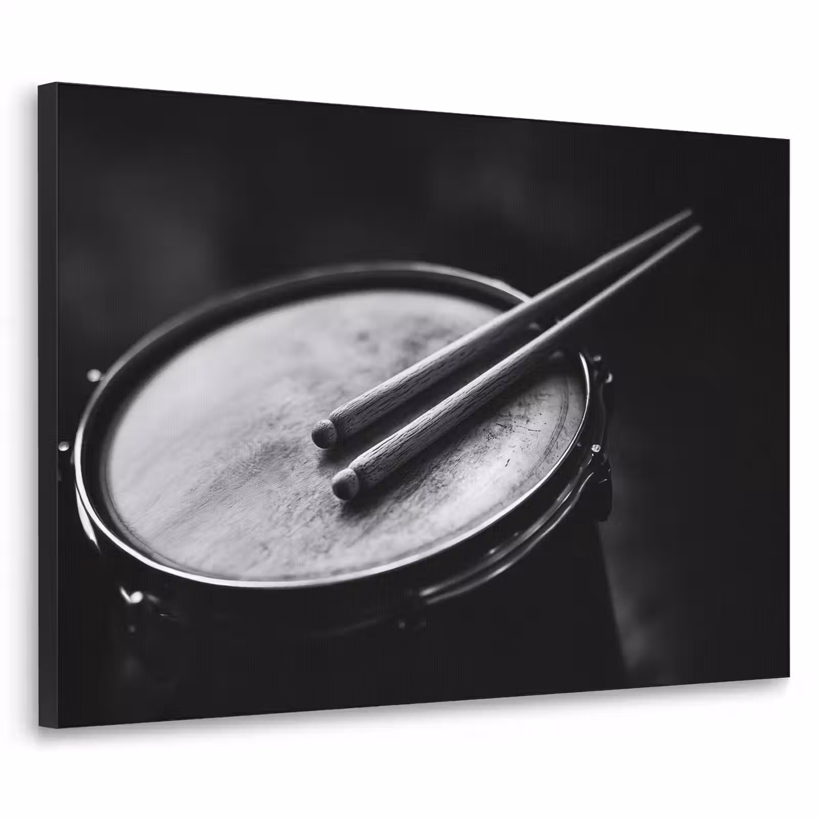 Art Frame - Trommel - Close-up - Drumstokken - Zwart — 1