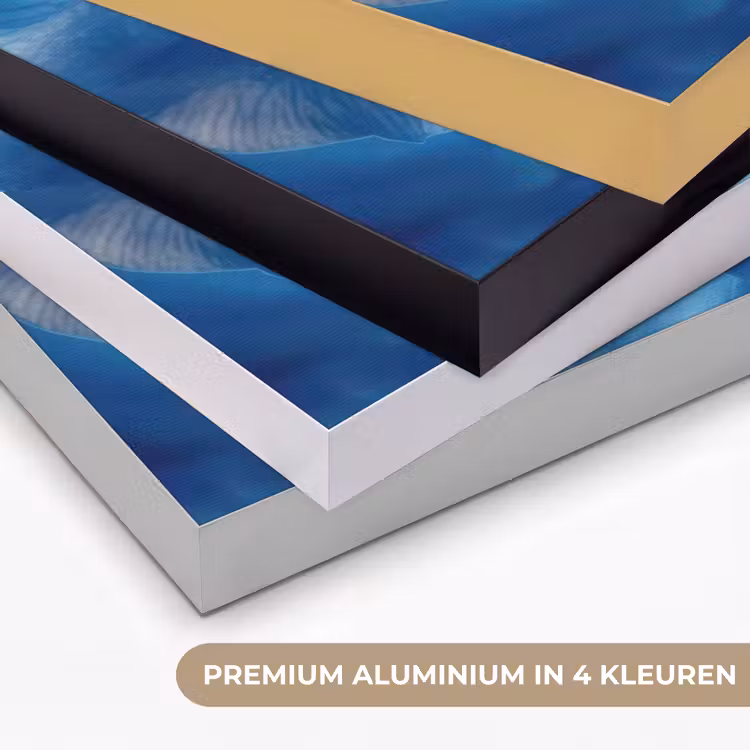 Art Frame - Blauw - Orchidee - Elegeant — 2