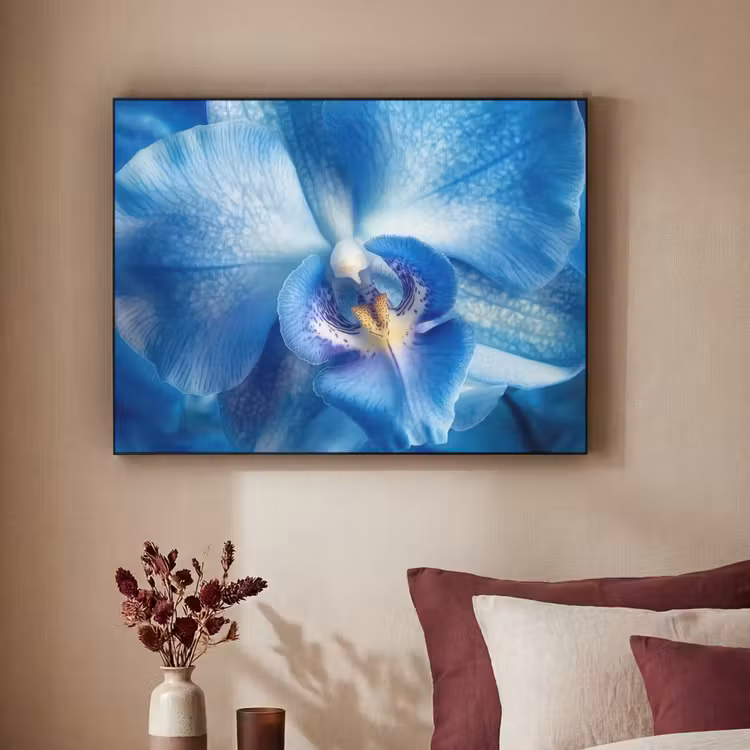 Art Frame - Blauw - Orchidee - Elegeant — 3