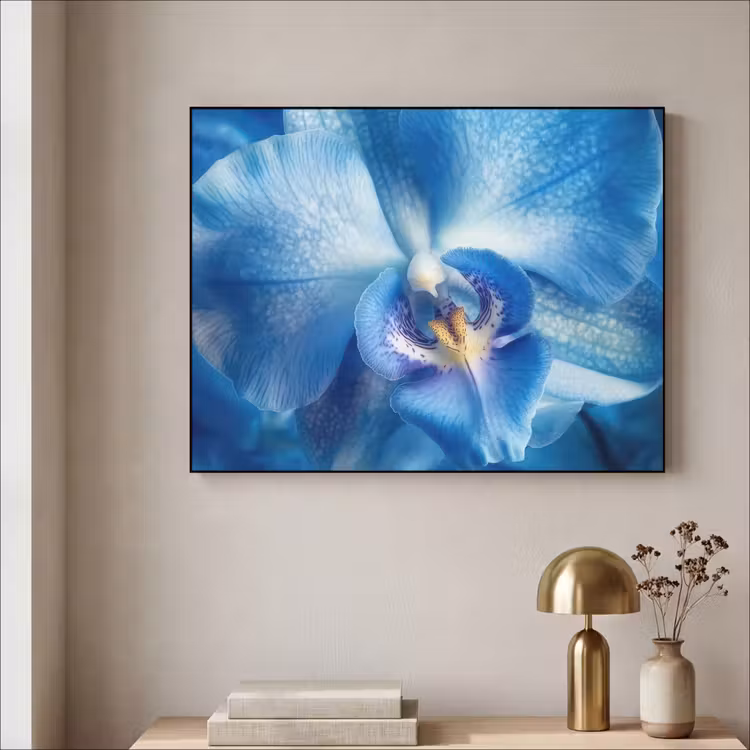 Art Frame - Blauw - Orchidee - Elegeant — 5