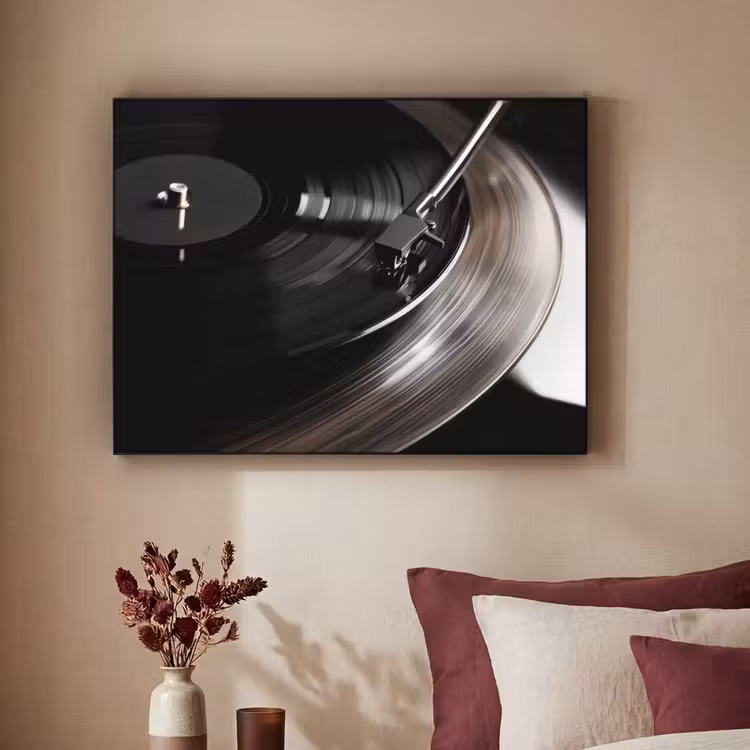 Art Frame - Close-up - Vinylplaat - Platenspeler - Zwart — 3