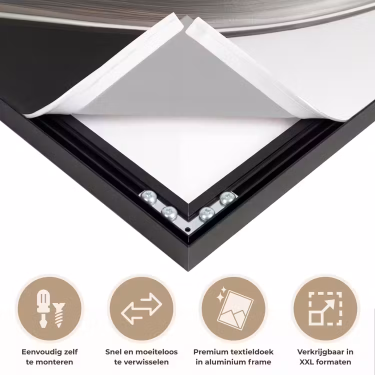 Art Frame - Close-up - Vinylplaat - Platenspeler - Zwart — 4