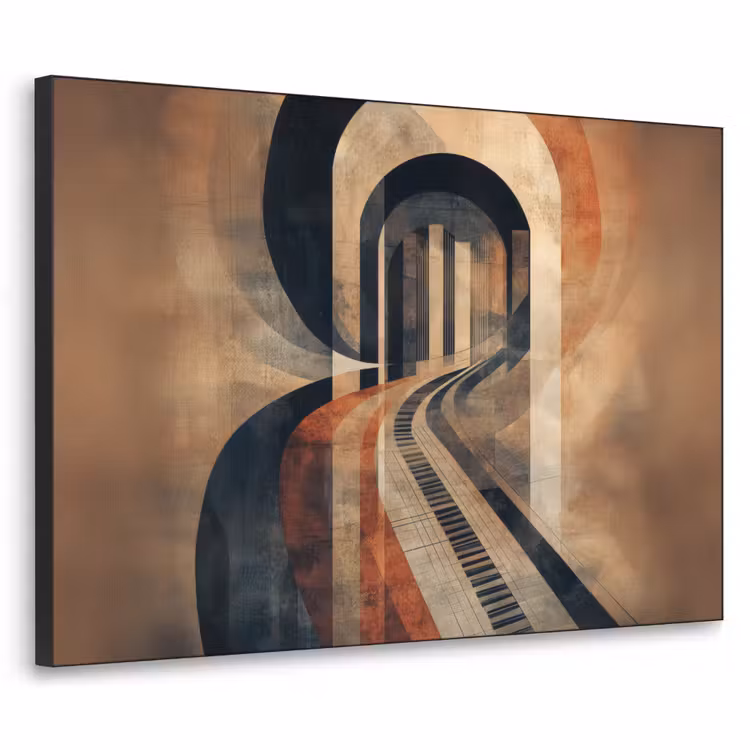 Art Frame - Piano - Toetsen - Abstract — 1