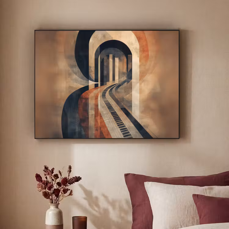 Art Frame - Piano - Toetsen - Abstract — 3