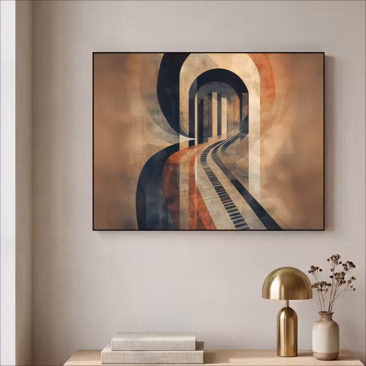 Art Frame - Piano - Toetsen - Abstract — 5