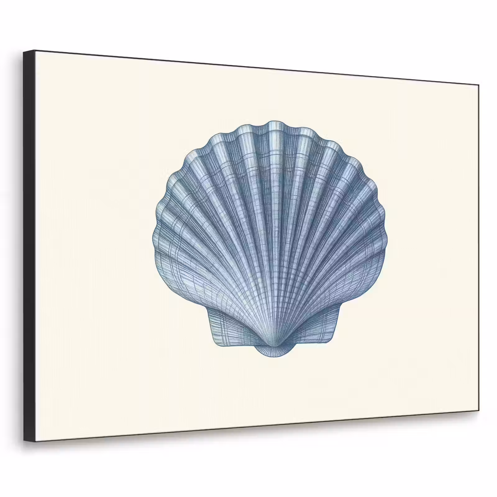 Art Frame - Ribbels - Blauw - Schelp — 1