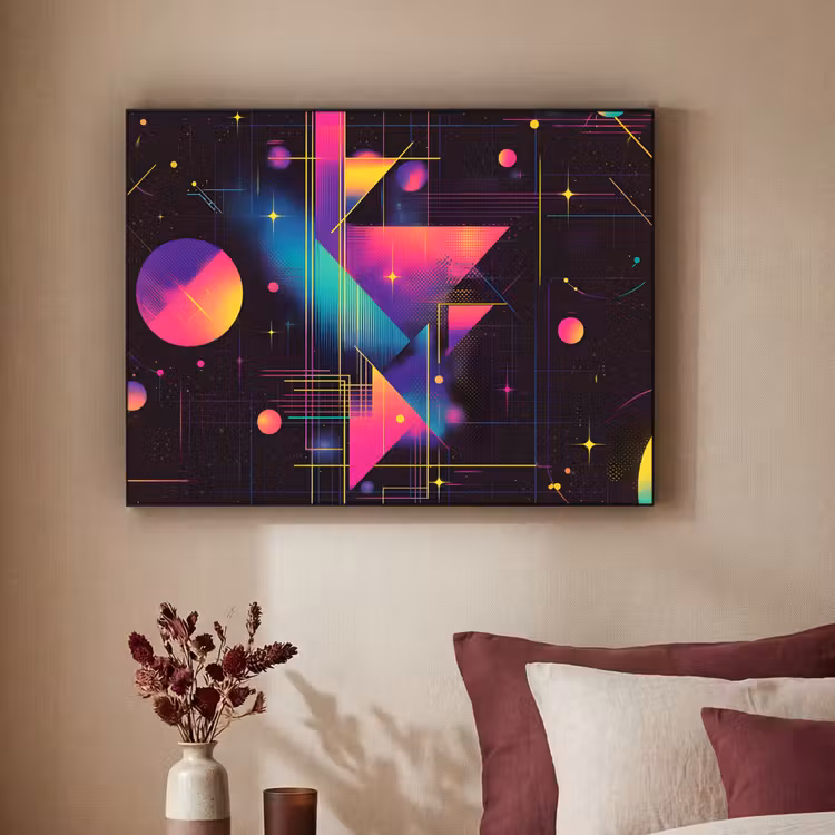 Art Frame - Driehoeken - Cirkels - Abstract - Sterren — 3