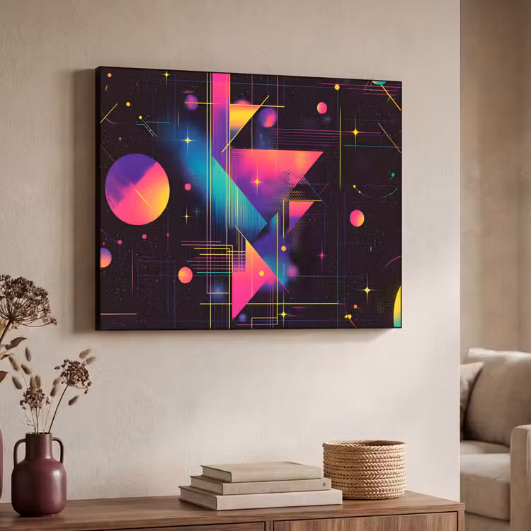 Art Frame - Driehoeken - Cirkels - Abstract - Sterren — 7