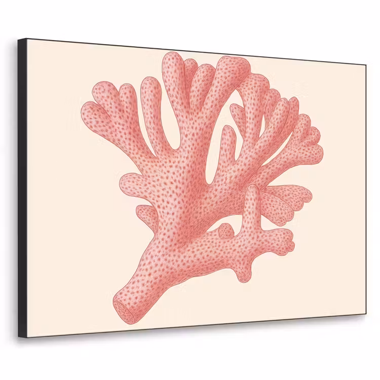 Art Frame - Koraal - Stipjes - Roze — 1