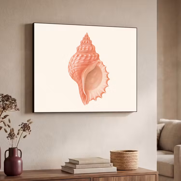 Art Frame - Schelp - Roze - Structuur — 7