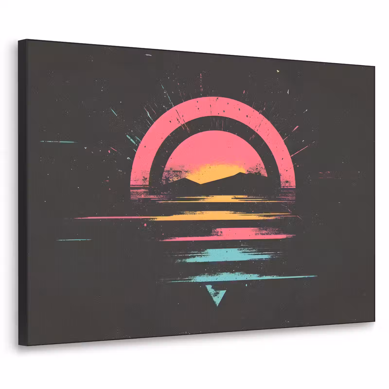 Art Frame - Cirkel - Abstract - Roze — 1