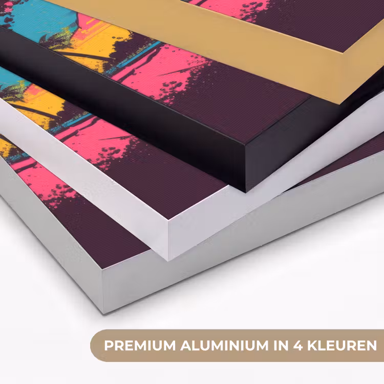 Art Frame - Golf - Kleurrijk - Zon - Palmbomen — 2