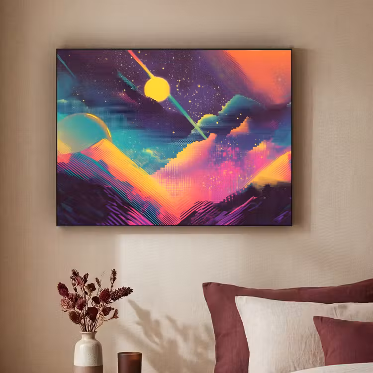 Art Frame - Sterren - Bergen - Kleurrijk — 3