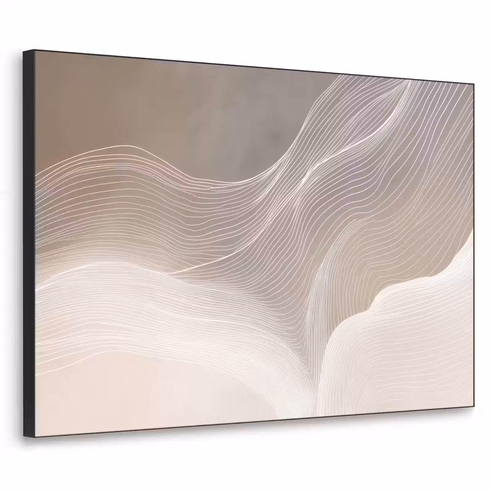 Art Frame - Golvende lijnen - Luchtstromen - Harmonieus — 1