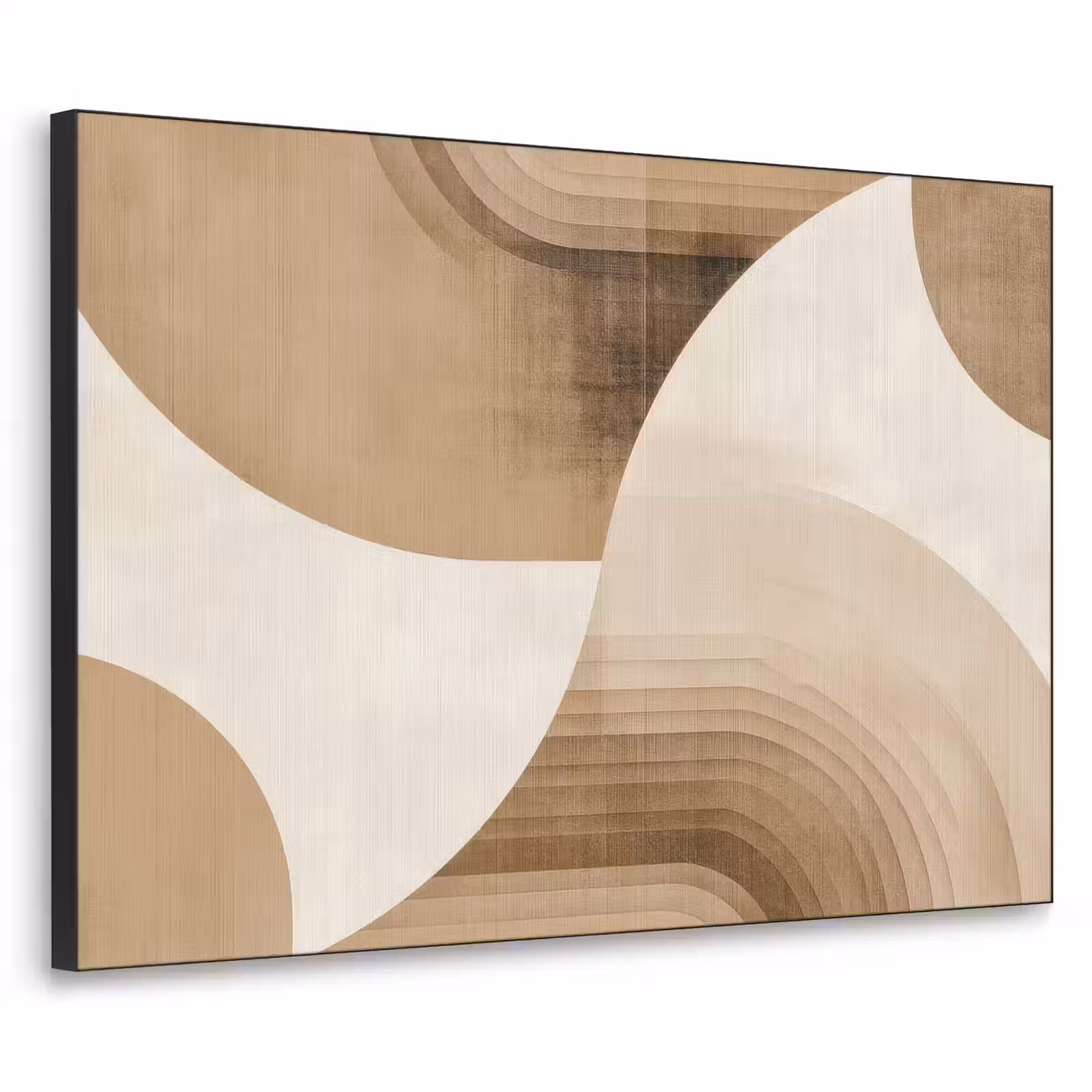 Art Frame - Retro - Geometrische lagen - Aardetinten — 1