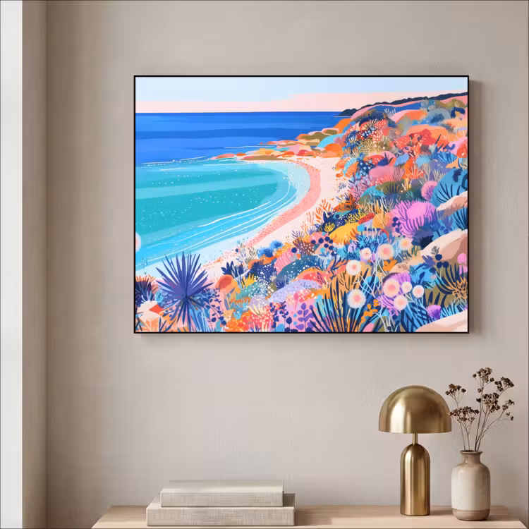 Art Frame - Bloemenweide - Zee - Zomers — 5