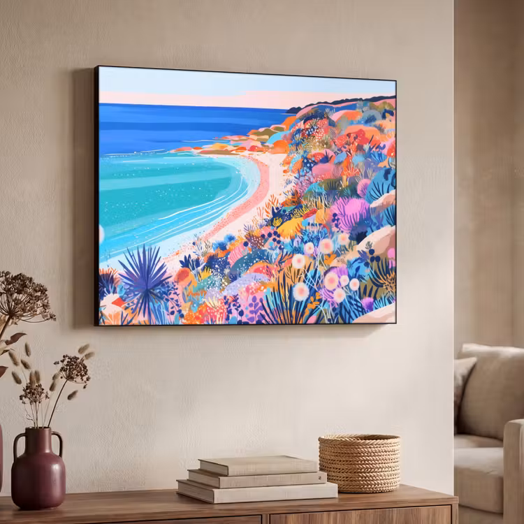 Art Frame - Bloemenweide - Zee - Zomers — 7