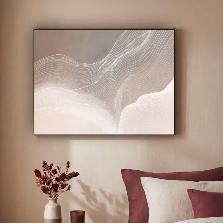Art Frame - Golvende lijnen - Luchtstromen - Harmonieus — 3