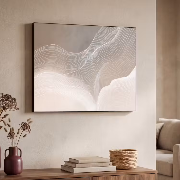 Art Frame - Golvende lijnen - Luchtstromen - Harmonieus — 7
