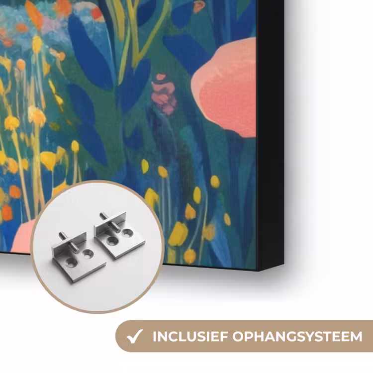 Art Frame - Heuvellandschap - Fantasierijk - Kleurcontrasten — 6