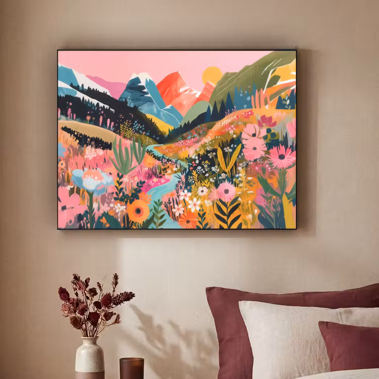 Art Frame - Rivier - Diepte - Bloemen — 3