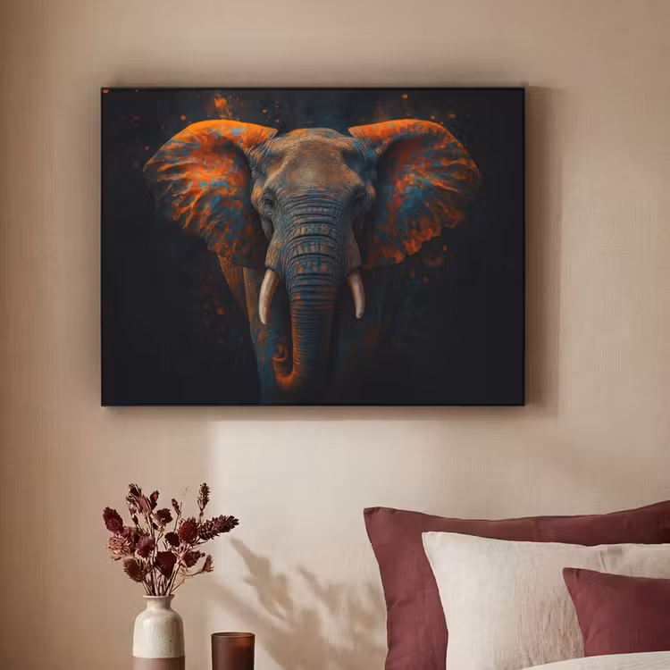 Art Frame - Olifant - Oranje - Oren — 3