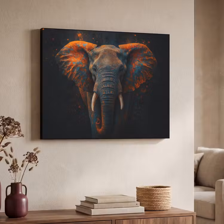 Art Frame - Olifant - Oranje - Oren — 7
