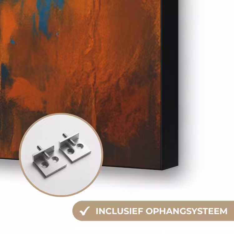 Art Frame - Schilderij - Leeuwenkop - Oranje — 6