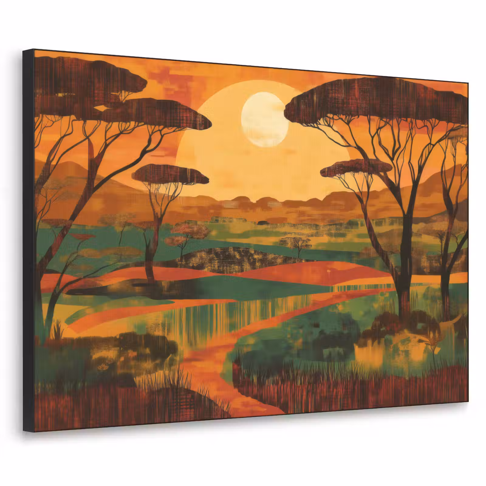 Art Frame - Landschap - Afrikaans - Zon — 1