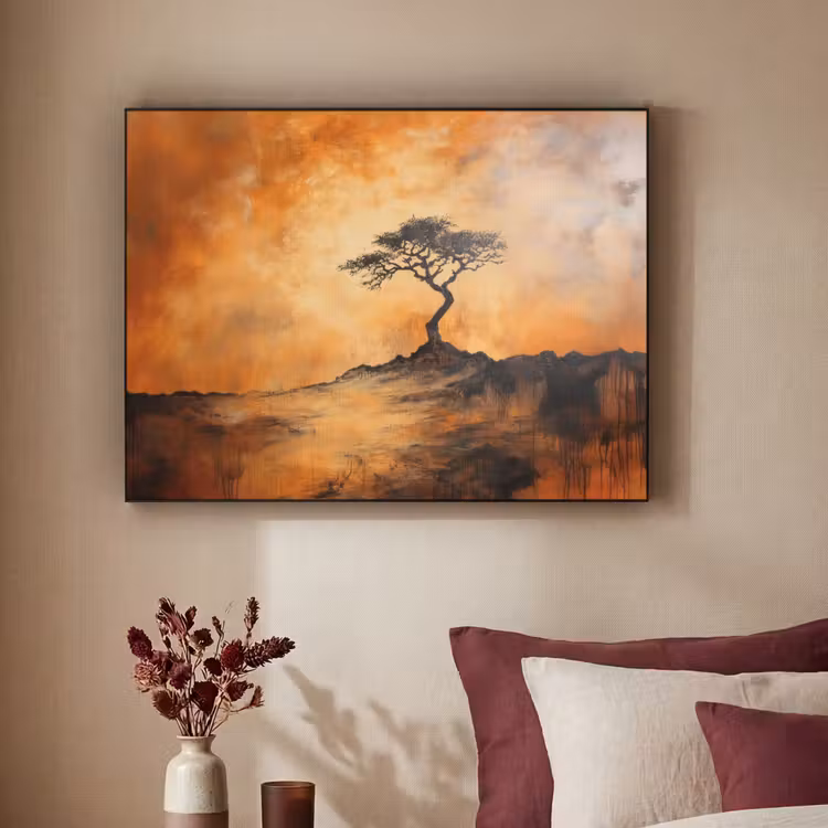 Art Frame - Boom - Landschap - Oranje — 3