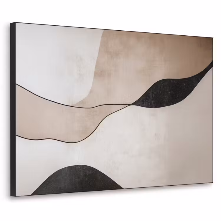 Art Frame - Contourlijnen - Abstracte landschap — 1