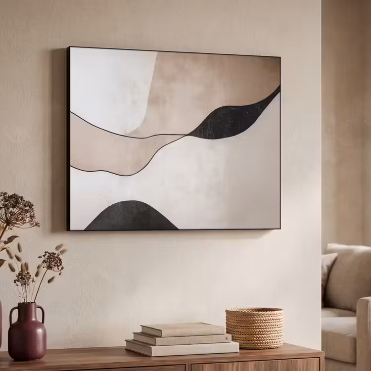 Art Frame - Contourlijnen - Abstracte landschap — 7