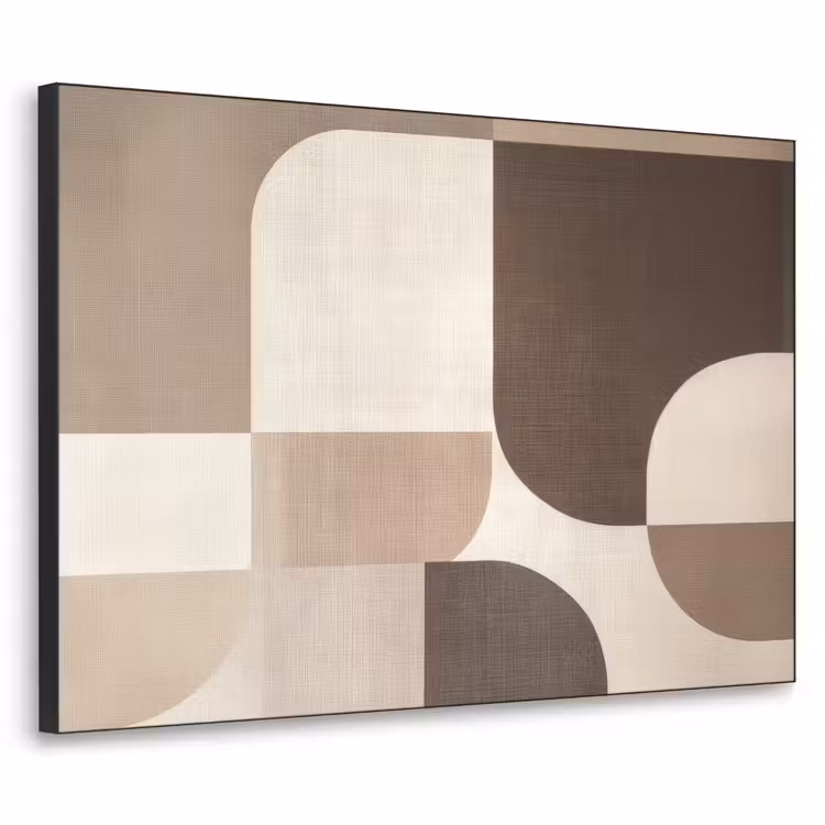 Art Frame - Geometrisch - Geweven structuur - Modern — 1