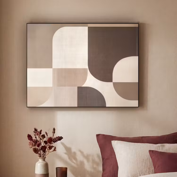 Art Frame - Geometrisch - Geweven structuur - Modern — 3