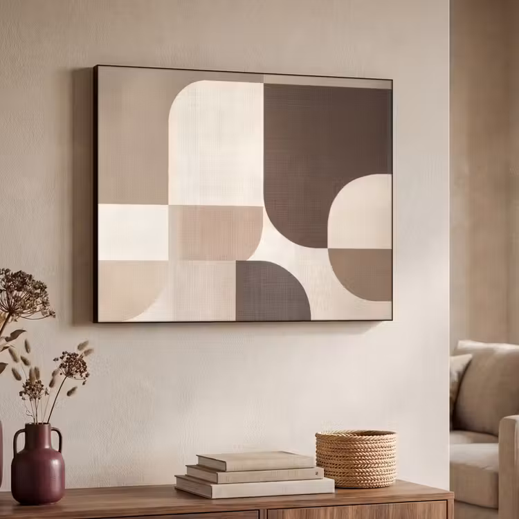 Art Frame - Geometrisch - Geweven structuur - Modern — 7