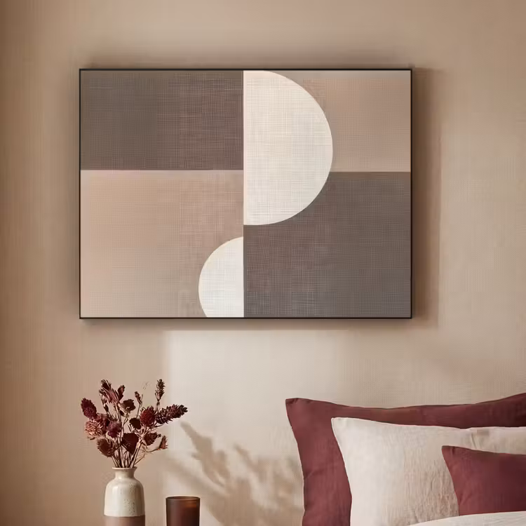 Art Frame - Raster - Halve cirkels - Contrast — 3