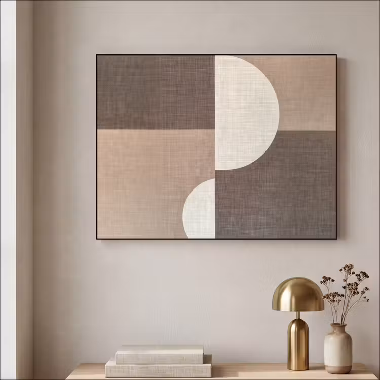 Art Frame - Raster - Halve cirkels - Contrast — 5