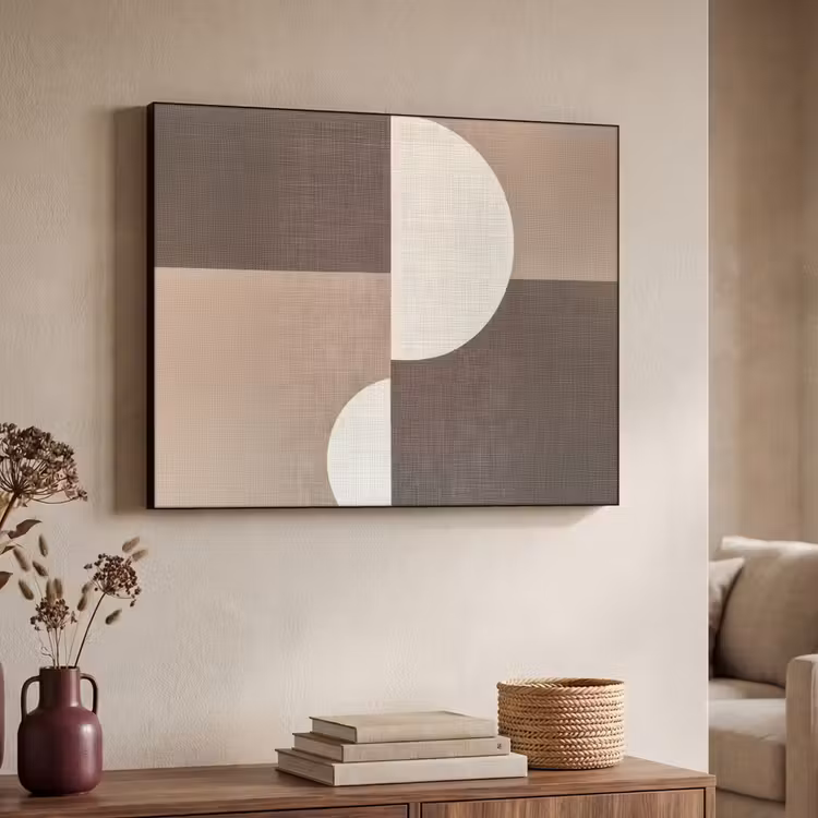 Art Frame - Raster - Halve cirkels - Contrast — 7