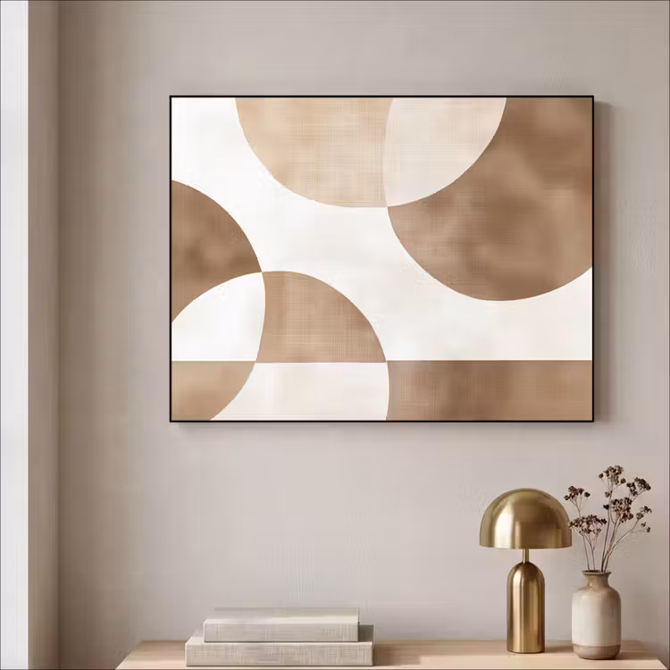 Art Frame - Snijdende cirkels - Overlappende vlakken — 5