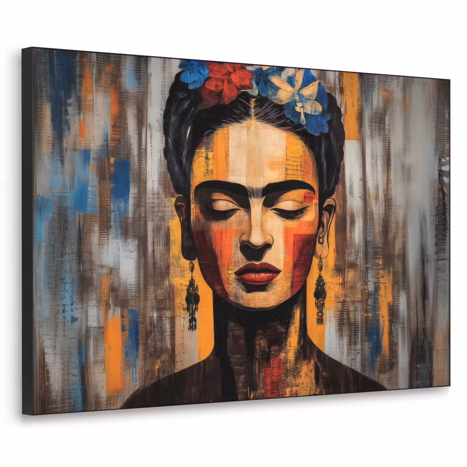 Art Frame - Portret - Vrouw - Bloemen — 1