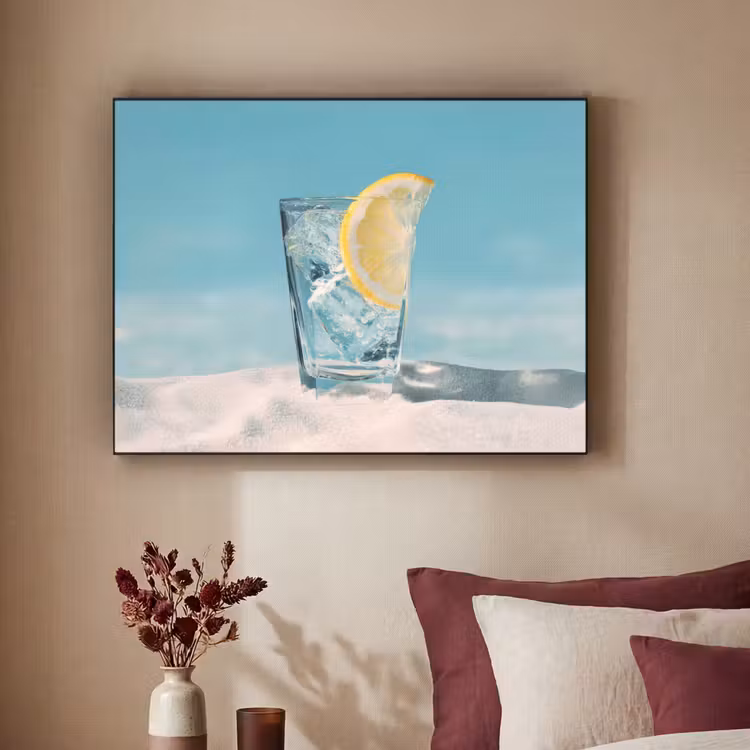 Art Frame - Glas - ijsblokjes - Citroen — 3