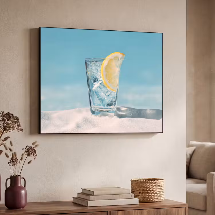 Art Frame - Glas - ijsblokjes - Citroen — 7
