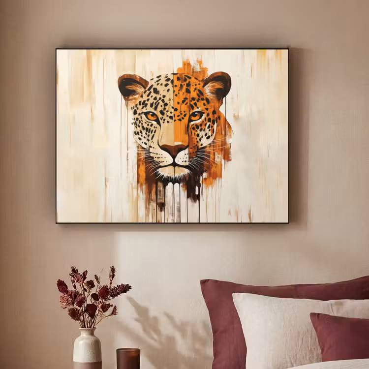 Art Frame - Luipaard - Symmetrisch - Strepen — 3